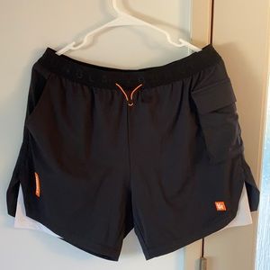 YoungLA Performance Line Compression Shorts - Black - Size L
